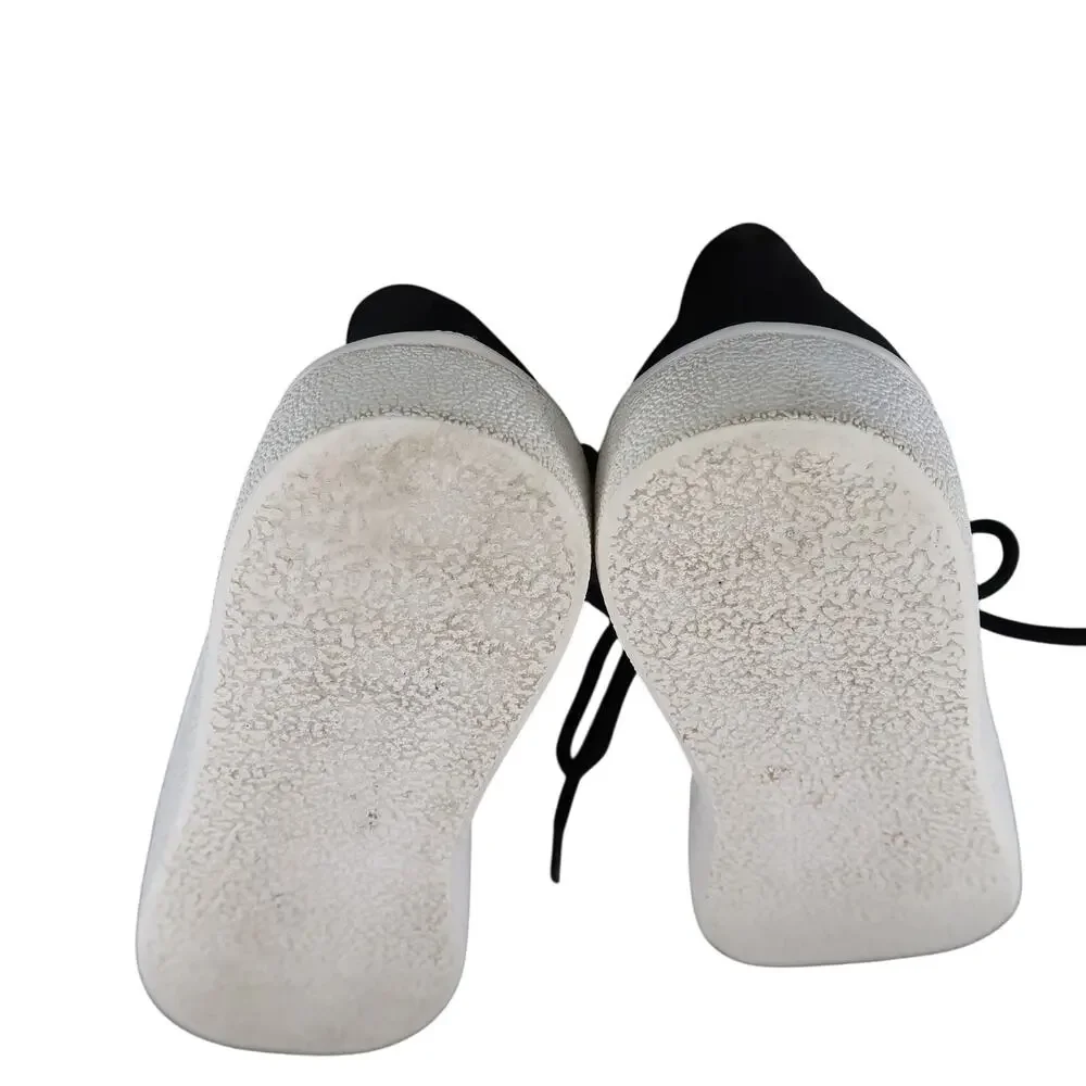 BP Shoes Womens 8 Sneakers Lifestyle Platform Fashion Knit Casual Comfort Black